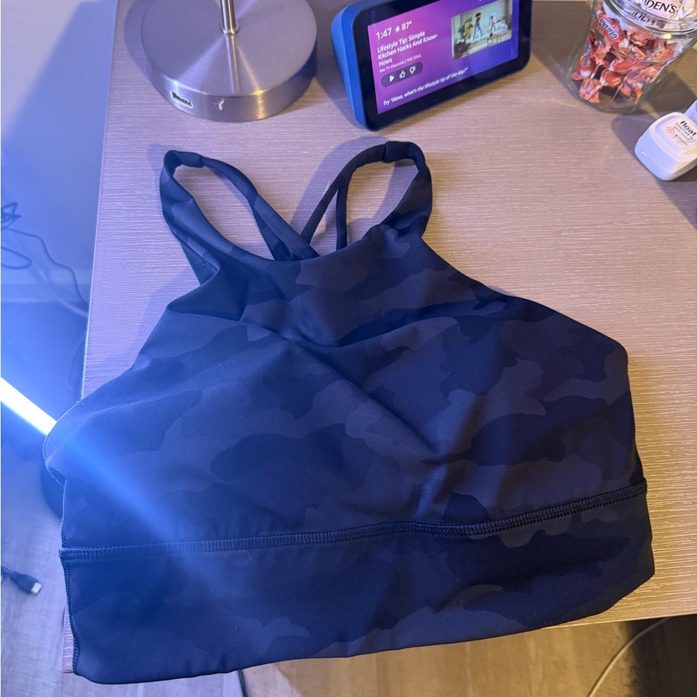 Lululemon Athletica Black Racerback Performance Top